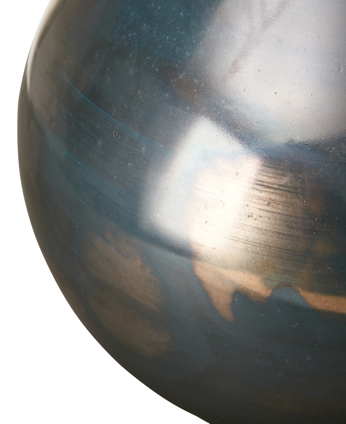 Madison Park Signature Aurora Handmade Rainbow Glass Vase Set of 3