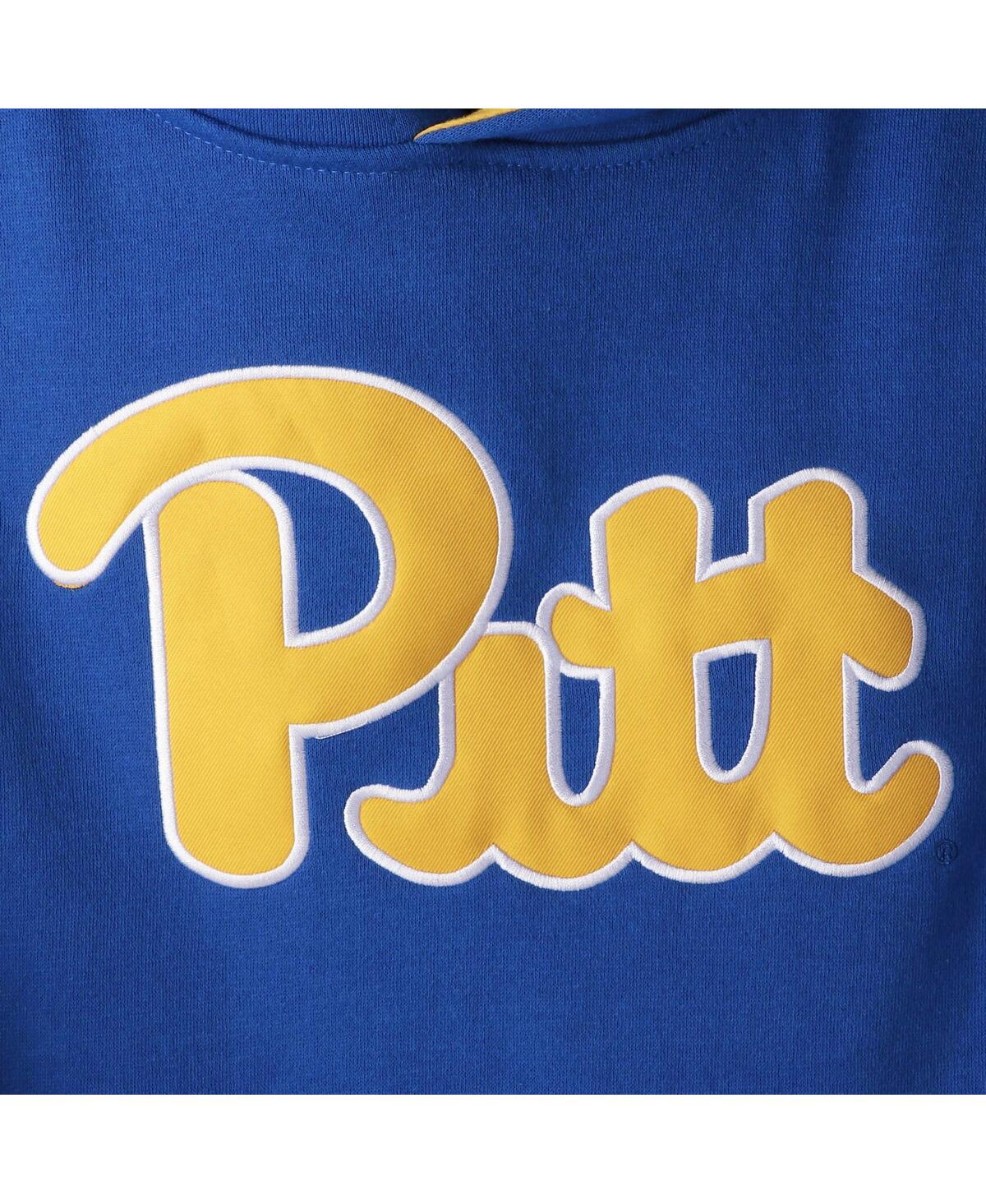 Big Boys Colosseum Pitt Panthers Big Logo Pullover Hoodie
