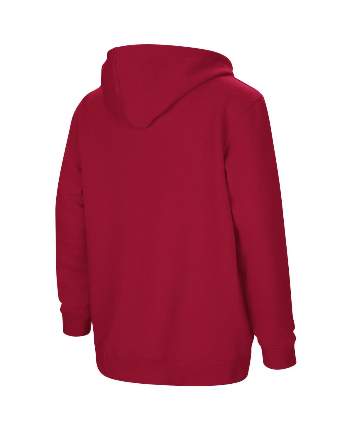Shop Colosseum Youth Boys Oklahoma Sooners 2-hit Team Pullover Hoodie In Charcoal