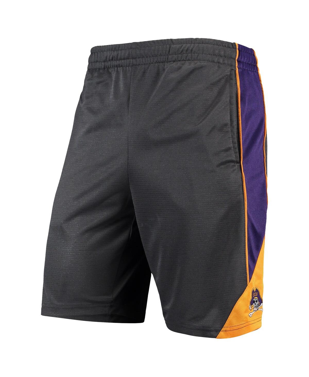 Men's ColosseumEcu Pirates Turnover Team Shorts - Charcoal