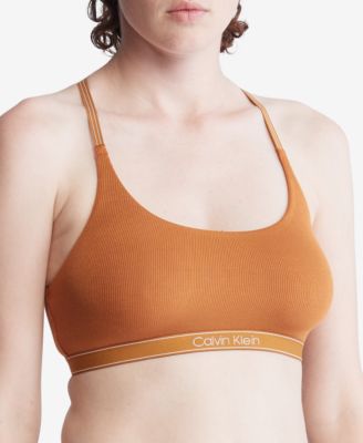Calvin Klein - Women's Pure Ribbed Unlined Bralette