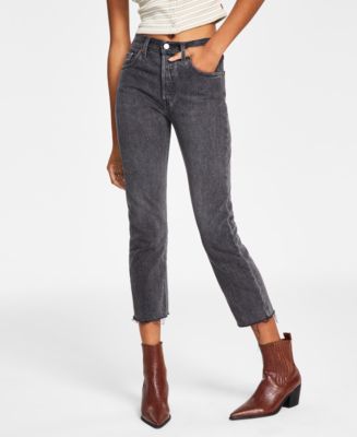 Levi s 501 Cropped Straight Leg High Rise Jeans Macy s