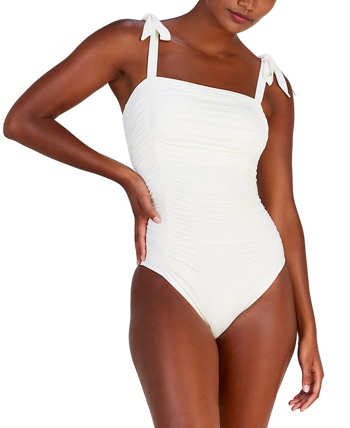 Kate Deep Plunge One-Piece Swimsuit (8-12)