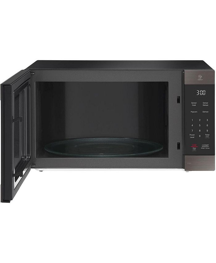 LG 2.0 Cu. Ft. Black Stainless Countertop Microwave Macy's
