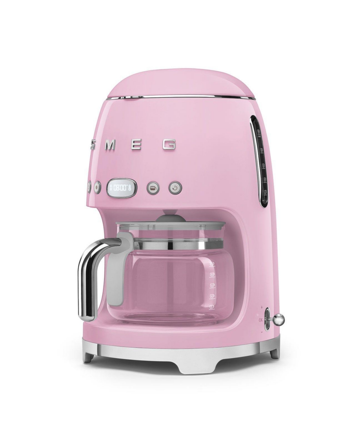 Smeg Drip Filter Coffee Machine In Pink