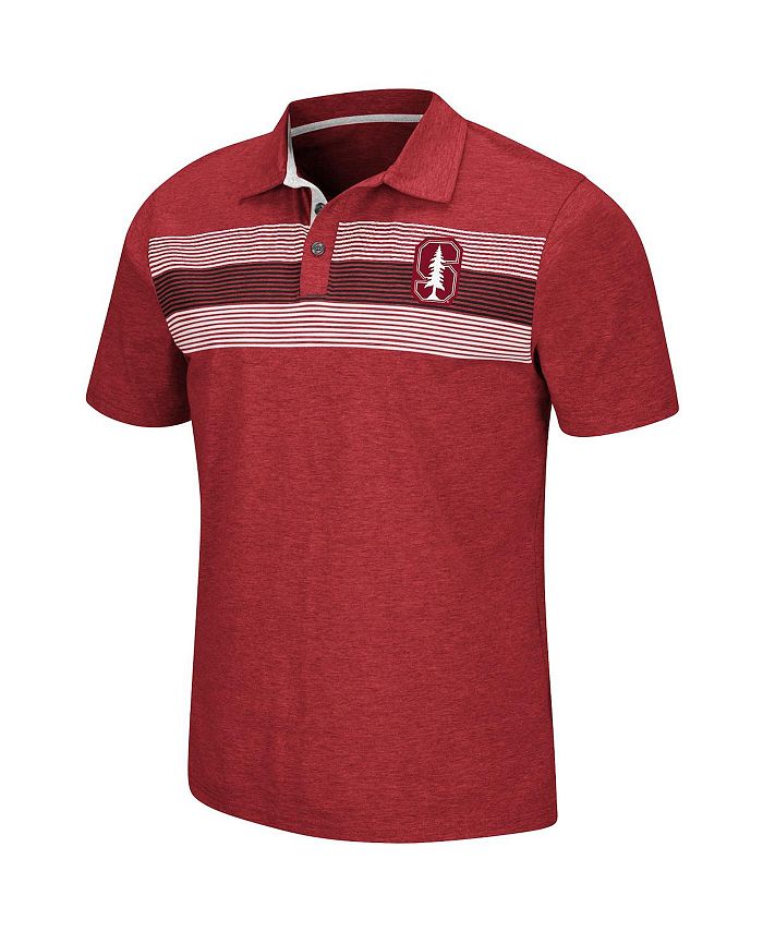 Colosseum Men's Cardinal Stanford Cardinal Logan Polo Shirt - Macy's
