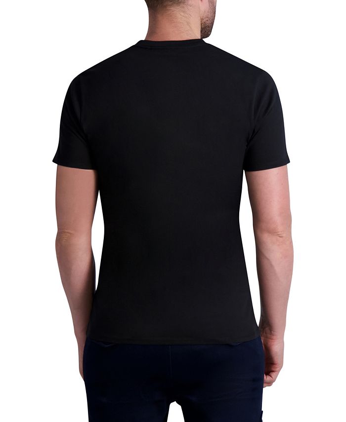 Karl Lagerfeld Paris Men's Signature Karl Logo Short Sleeve T-shirt ...