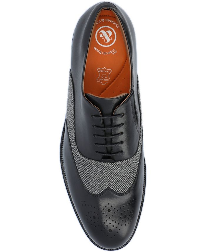 Thomas & Vine Men's Denzell Tru Comfort Foam Oxford Dress Shoes - Macy's