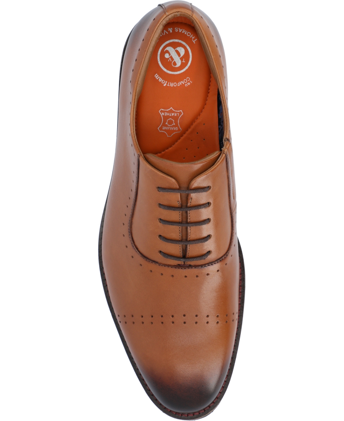 Thomas & Vine Men's Morey Tru Comfort Foam Oxford Dress Shoes