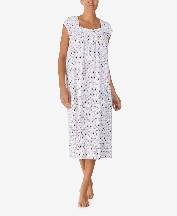 Eileen West Women's Short Sleeve Long Nightgown & Reviews All Pajamas