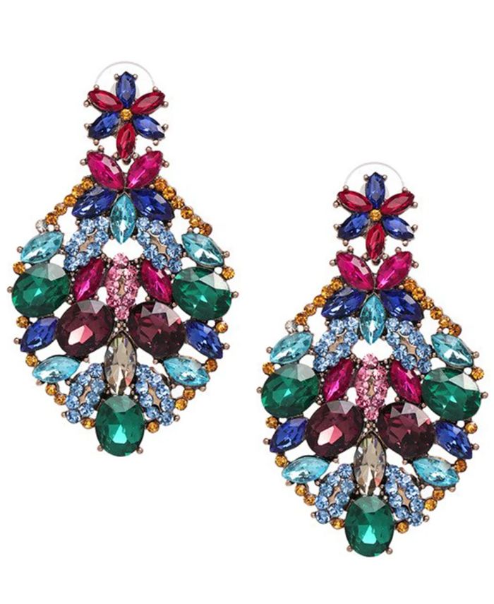Accessory Concierge Women's Crystal Garden Drop Earrings Macy's
