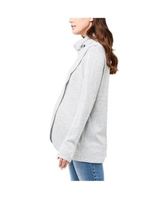 Maternity Cowl Neck Nursing Knit