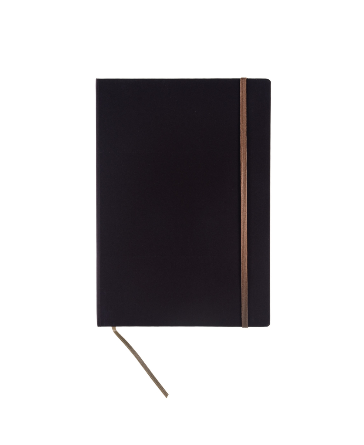 Ispira Hard Cover Lined A5 Notebook, 5.8" x 8.3" - Brown