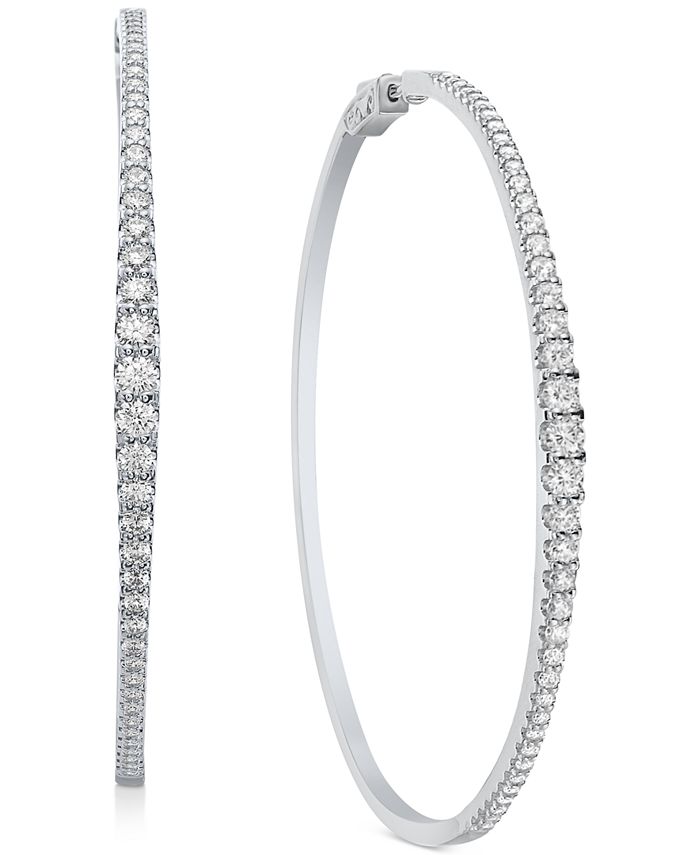 Macys large clearance hoop earrings
