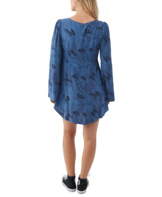thumbnail image 2 of O'Neill Juniors' Tessa Printed Cover-Up Dress - Macy's 2 of 9