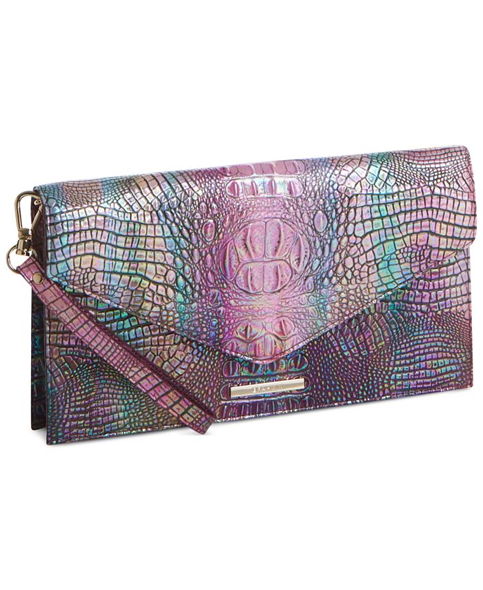 Brahmin Kaia Magical Mini Melbourne Leather Clutch Macy's