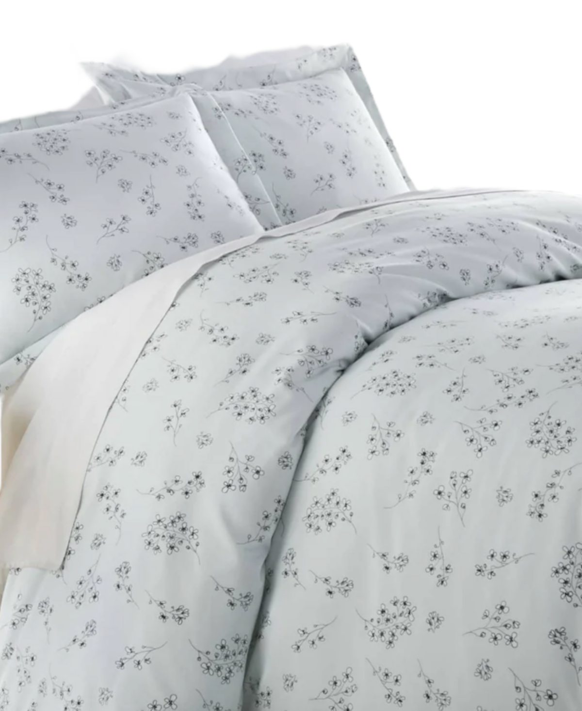 Southshore Fine Linens Sweet Floral 3-Pc. Comforter Set