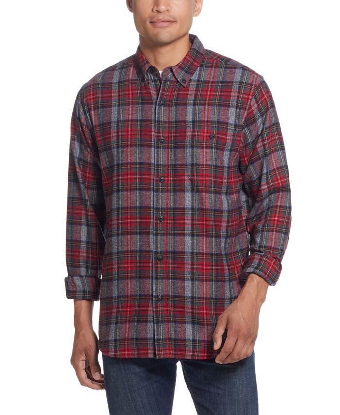 Weatherproof Vintage Men's Flannel Long Sleeves Shirt - Macy's