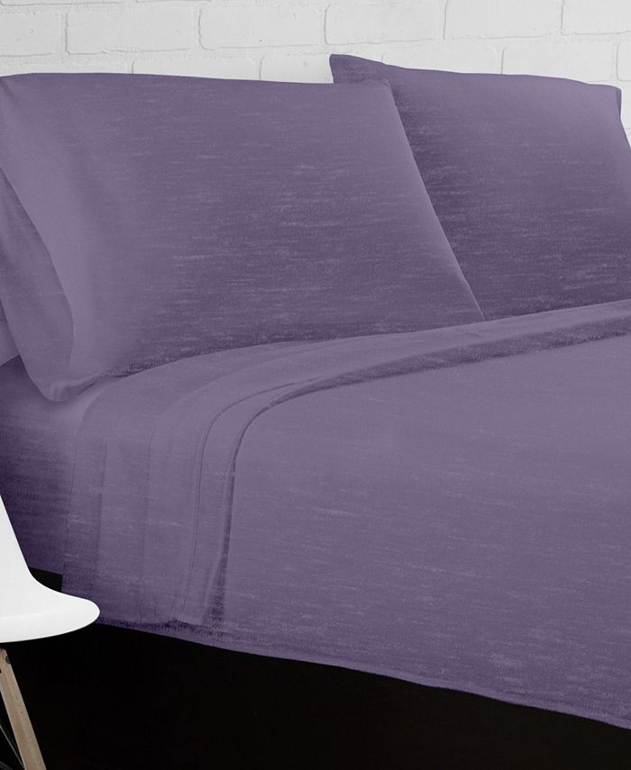 Ella Jayne Soft Heather Jersey Knit 3Piece Sheet Set Twin & Reviews
