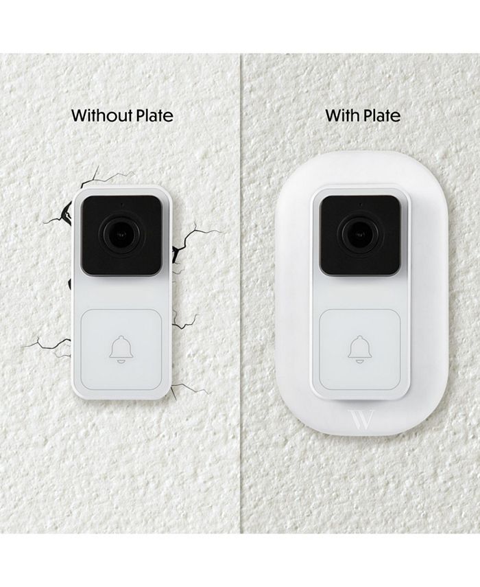 Wasserstein Wall Plate Compatible With Wyze Video Doorbell Weather