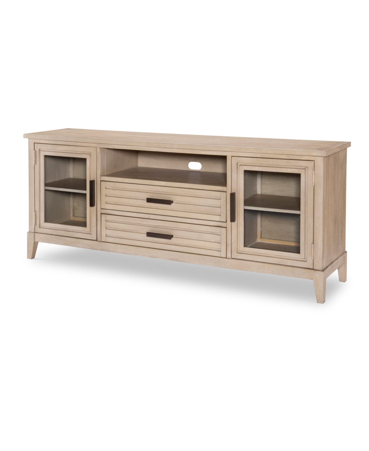 Furniture Edgewater Entertainment Console In Soft Sand