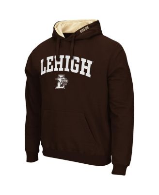 Men's Brown Lehigh Mountain Hawks Isle Pullover Hoodie