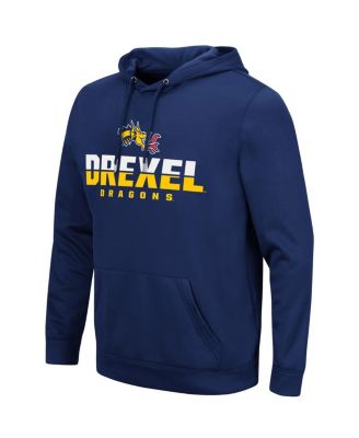 Men's Navy Drexel Dragons Lantern Pullover Hoodie