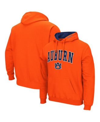 Men's Orange Auburn Tigers Arch & Logo 3.0 Pullover Hoodie