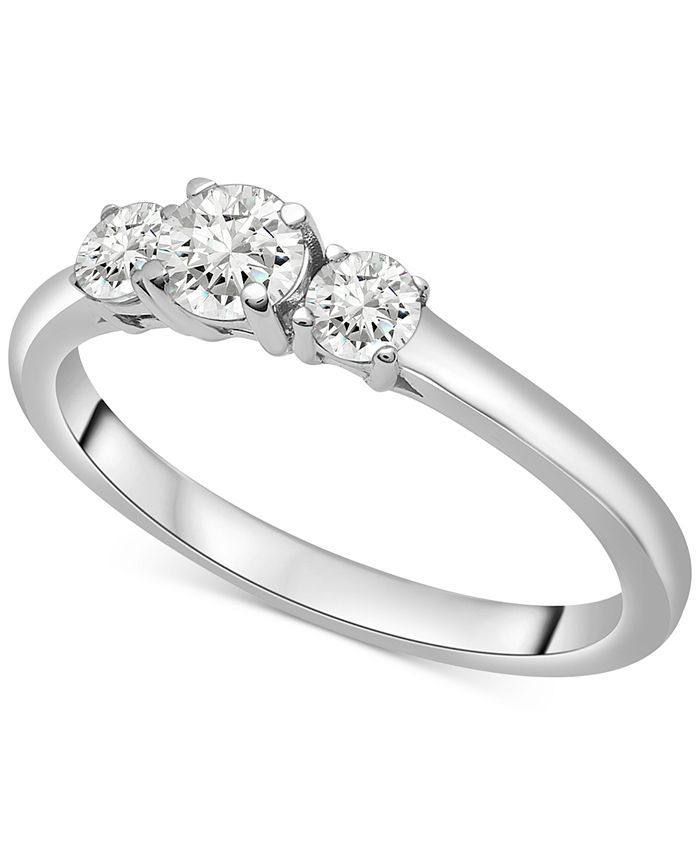Macy's 3 carat best sale diamond ring