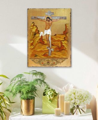 Crucifixion Holiday Religious Monastery Icons