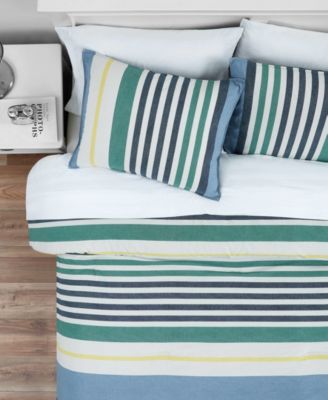 Dover Reversible 3-Piece Comforter Set, Full/Queen