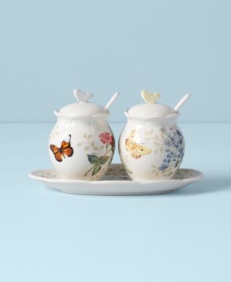 Butterfly Meadow Condiment Set & Tray