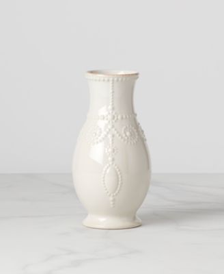 French Perle Fluted Vase