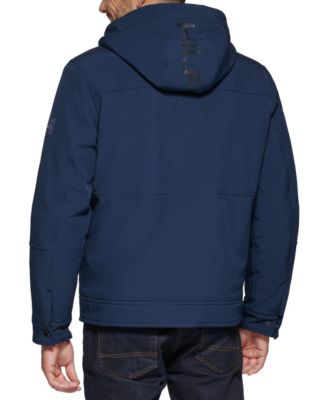 Men's Sherpa-Lined Softshell Hooded Jacket