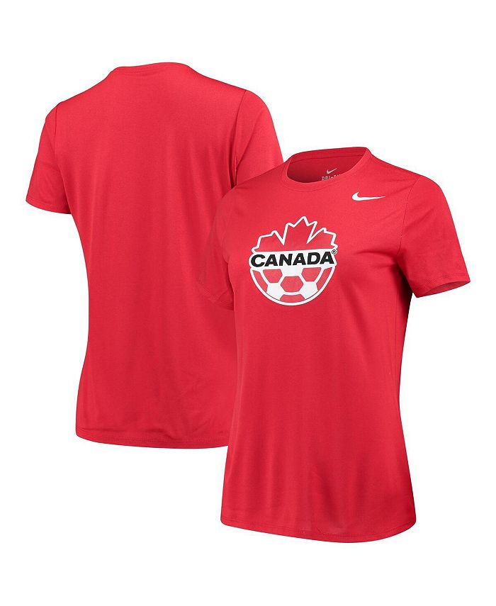 Nike Women's Red Canada National Team Federation Crest Legend