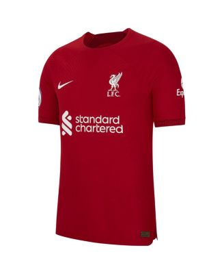 Men's Nike Mohamed Salah Red Liverpool 2022/23 Home Authentic