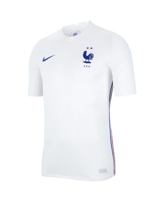 Men's White France National Team 2020/21 Away Replica Jersey
