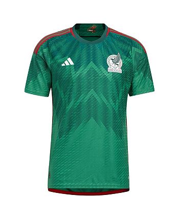 Men's adidas Green Mexico National Team 2022/23 Home Authentic Blank Jersey