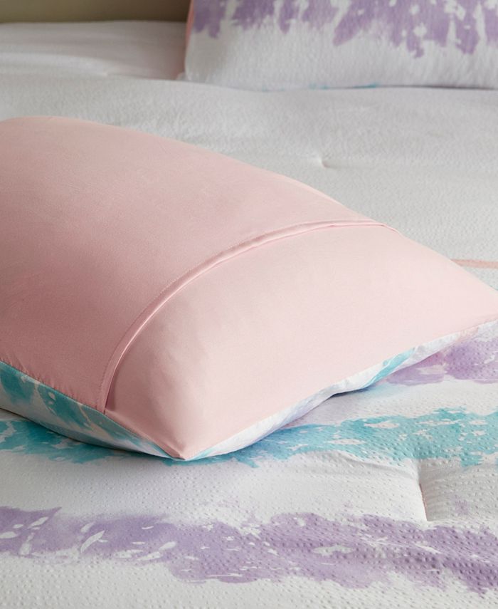 Intelligent Design Lorain TieDye Printed 4Pc. Comforter Set, Full