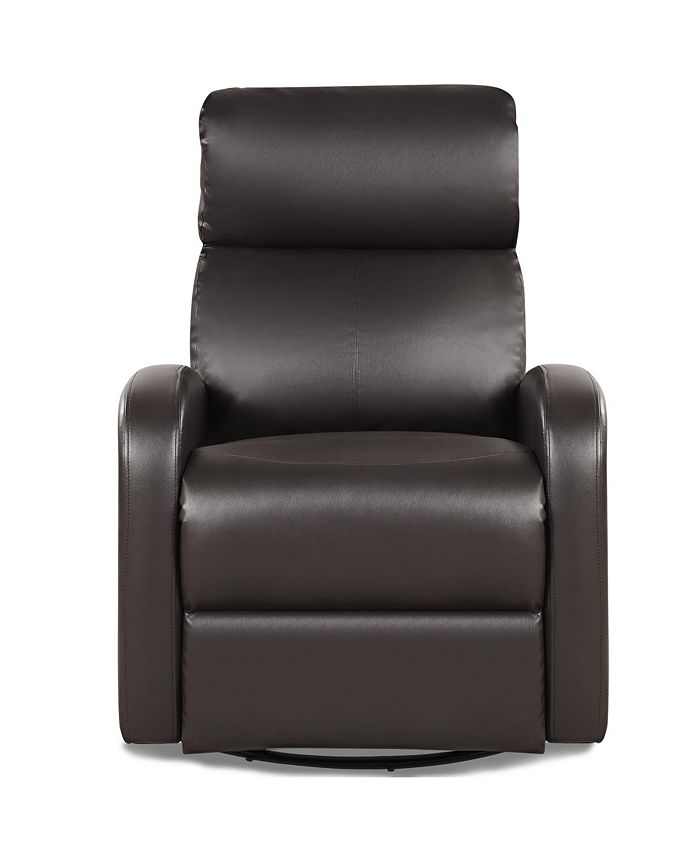 Costway Recliner Chair Swivel Rocker Manual Single Sofa Lounger Macy's