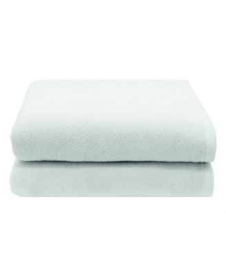 Ediree Turkish Cotton 2 Piece Bath Towel Set