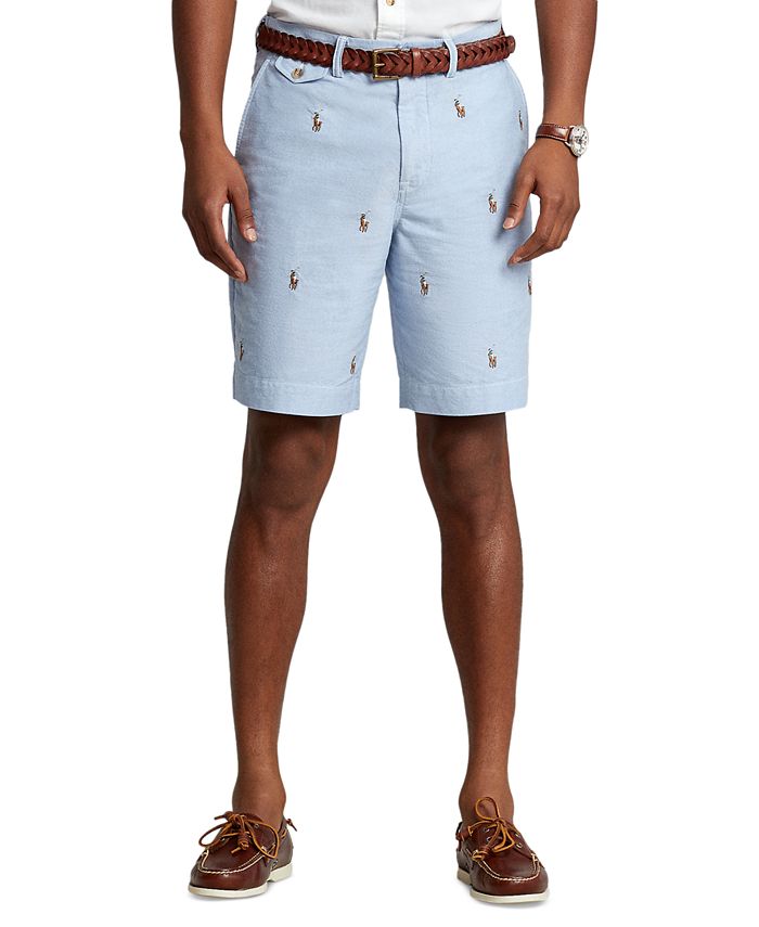 Ralph lauren polo men's 9 best sale inch classic fit chino shorts