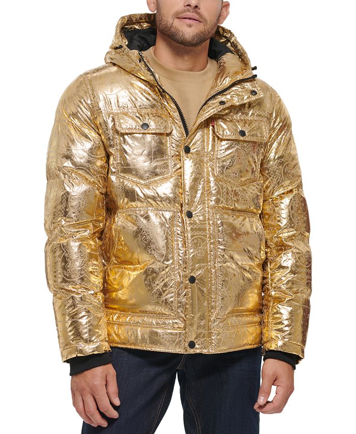 Levi's Men's New Fashion Quilted Hooded Puffer Jacket, Created for Macy's &  Reviews - Coats & Jackets - Men - Macy's
