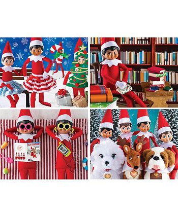 Masterpieces Kids Jigsaw Puzzle Set - Elf On The Shelf 4-pack 100 Pieces :  Target