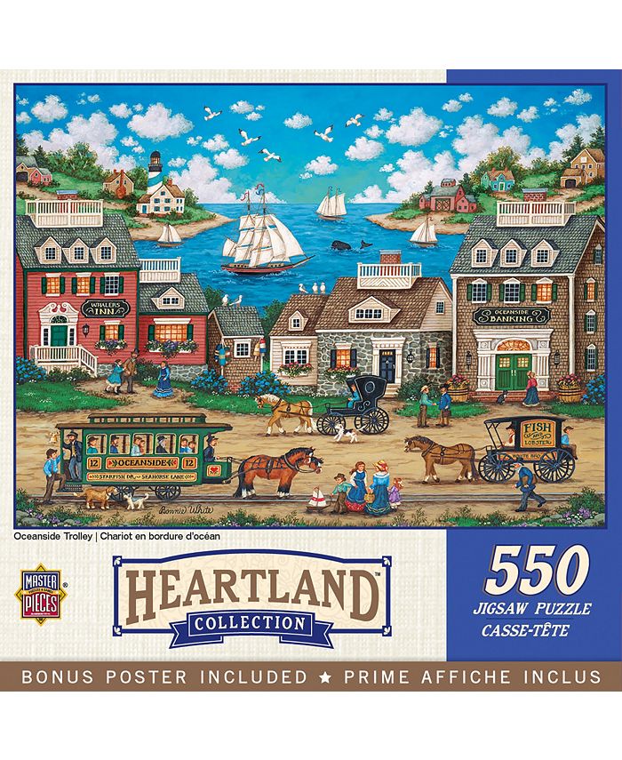 MasterPieces Puzzles MasterPieces 550 Piece Jigsaw Puzzle Oceanside