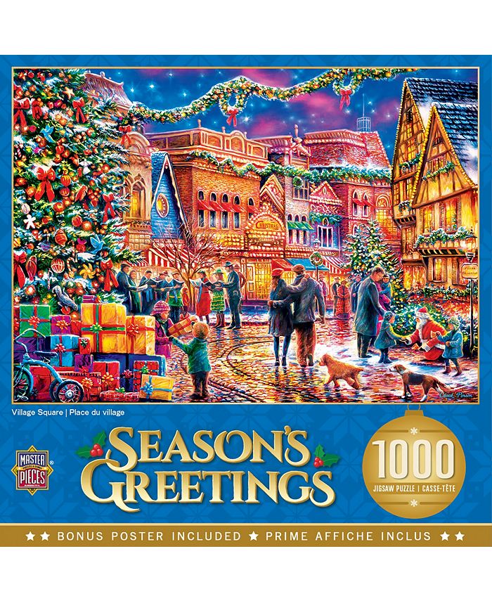 MasterPieces Puzzles Masterpieces 1000 Piece Christmas Jigsaw Puzzle ...