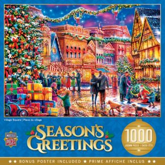 MasterPieces Puzzles Masterpieces 1000 Piece Christmas Jigsaw Puzzle ...