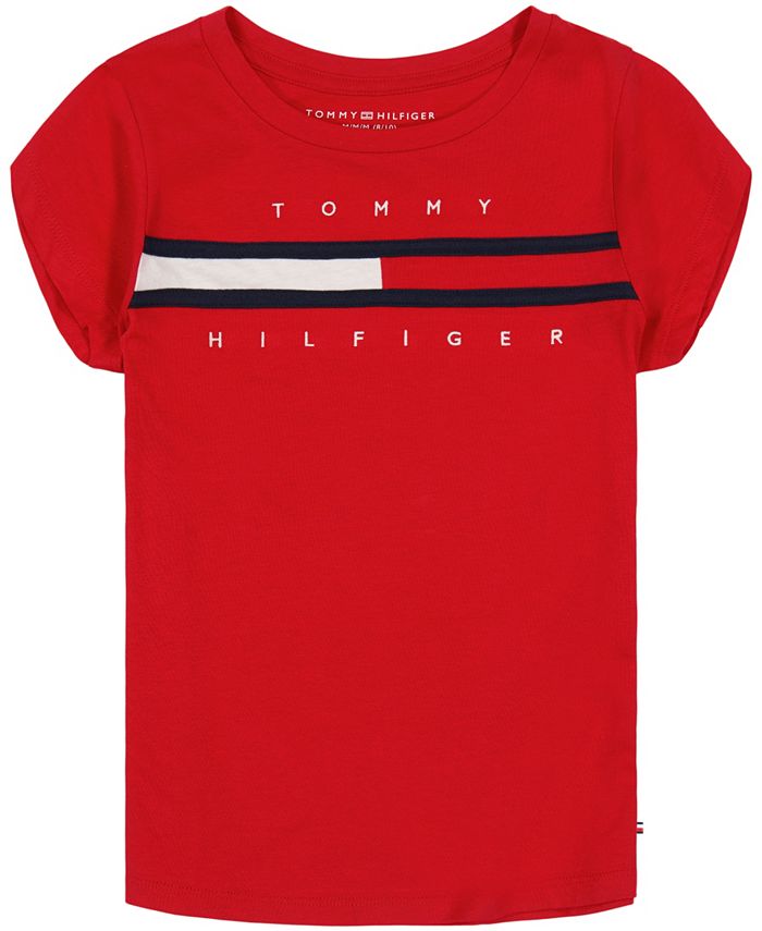 TOMMY HILFIGER - Women's circular logo T-shirt 
