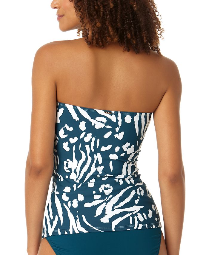 Anne Cole - Clear Water Stripe Twist Bandini Top main image 1
