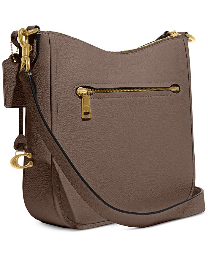 COACH Pebble Leather Chaise Crossbody Macy's